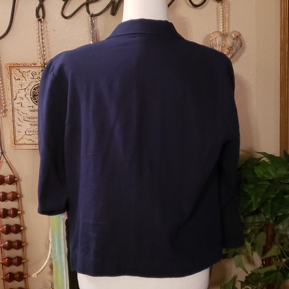 Maurices Blue Blazer Size Large - Picture 4 of 5